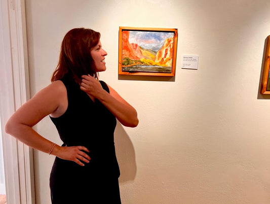 How does the view change from the ground up