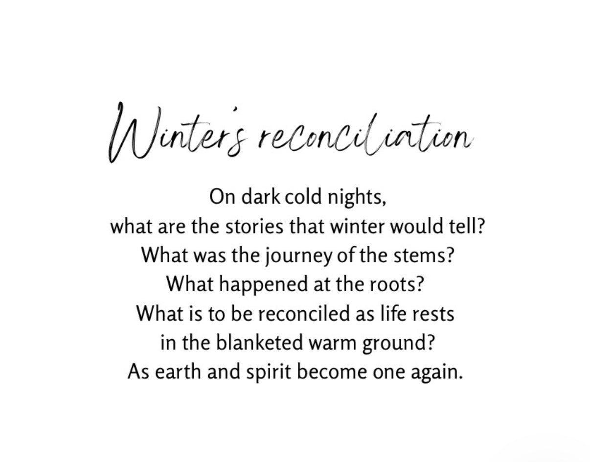 Winter’s reconciliation original painting