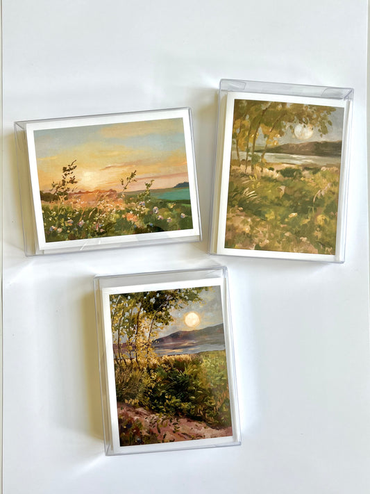 Set of 5 notecards ‘She rises II’