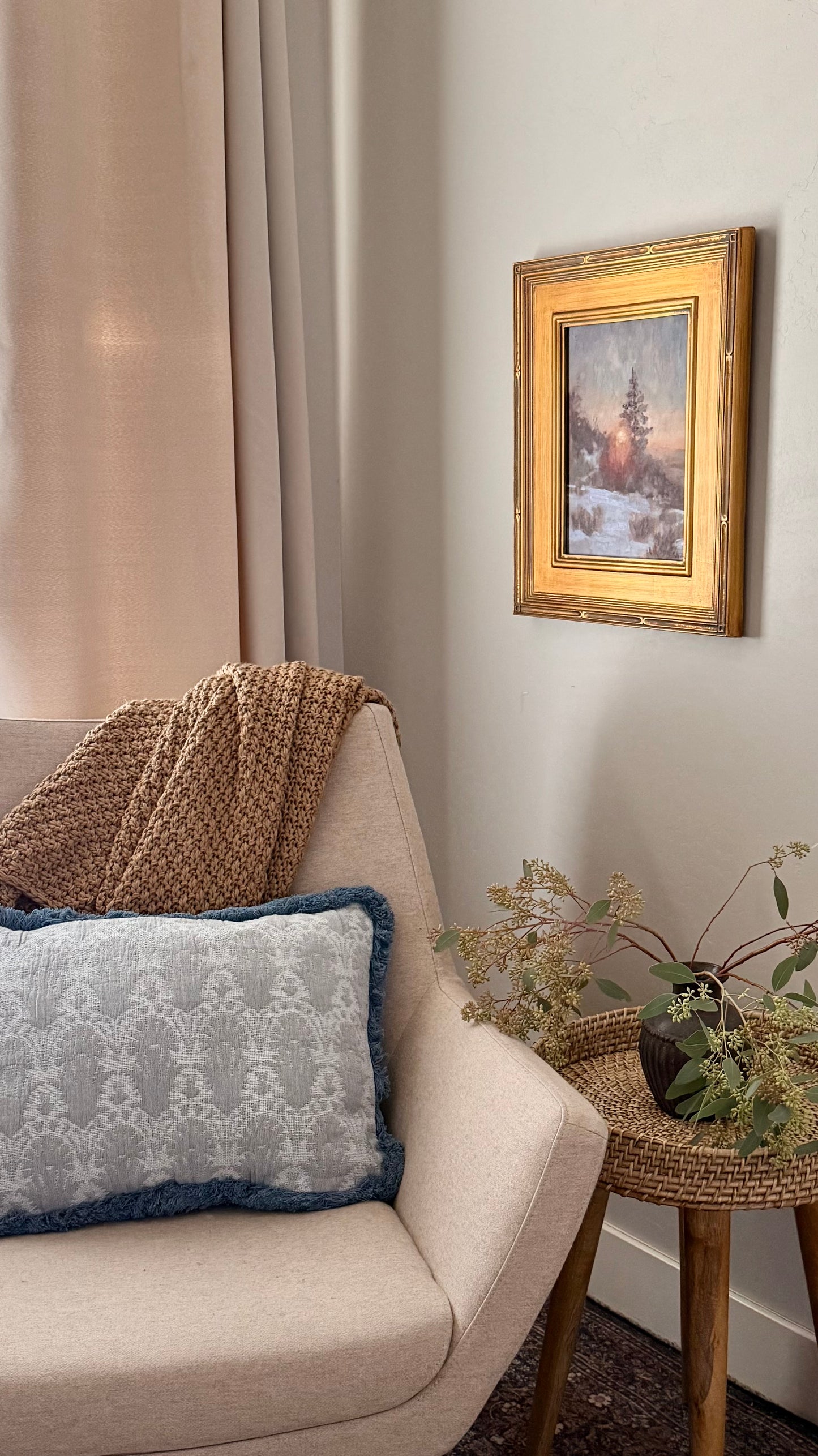 Winter’s reminder original painting