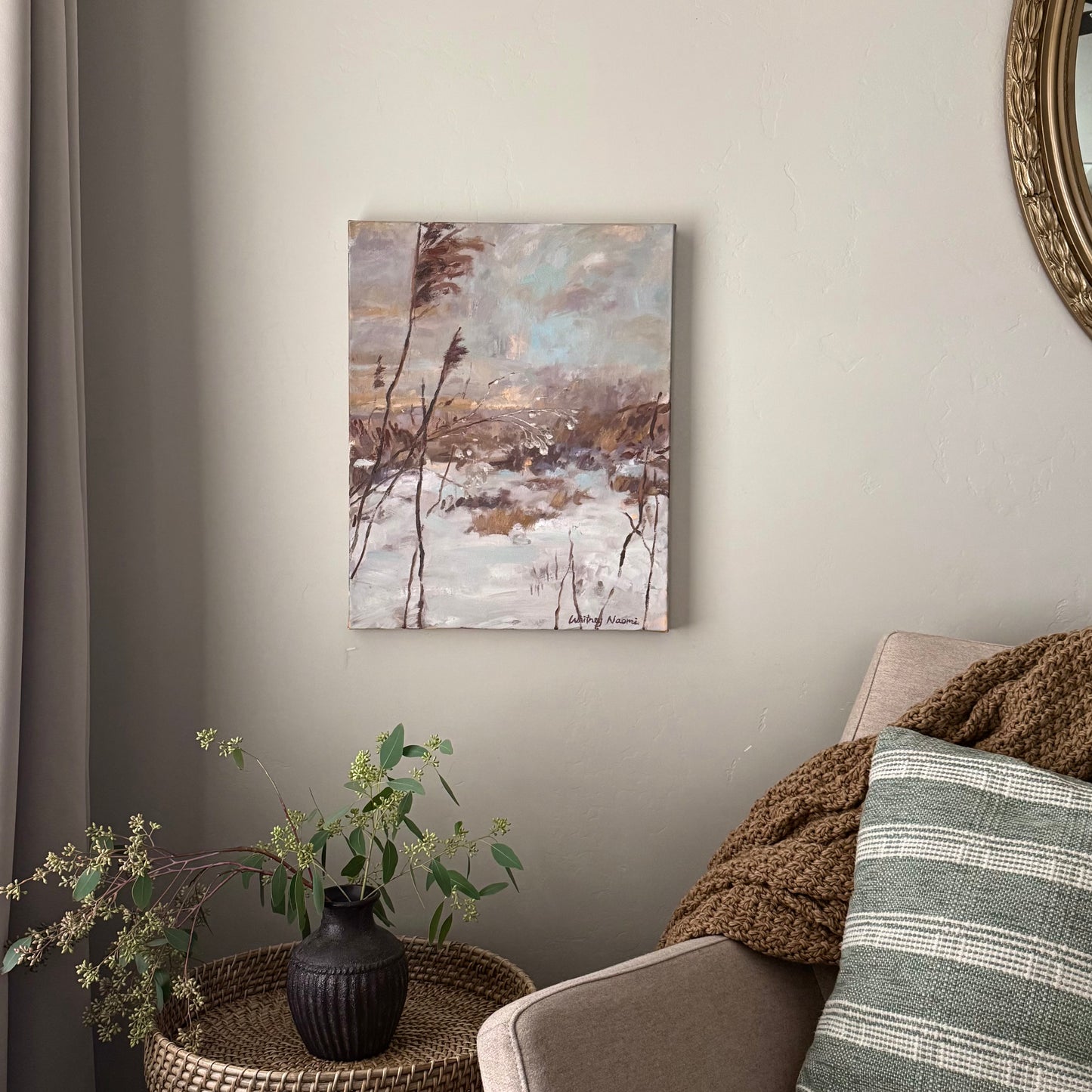 Winter’s reconciliation original painting