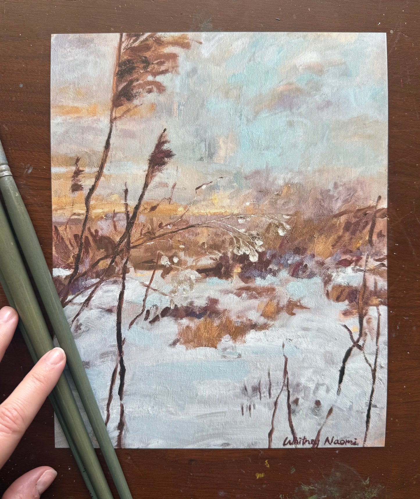 Winter’s reconciliation print