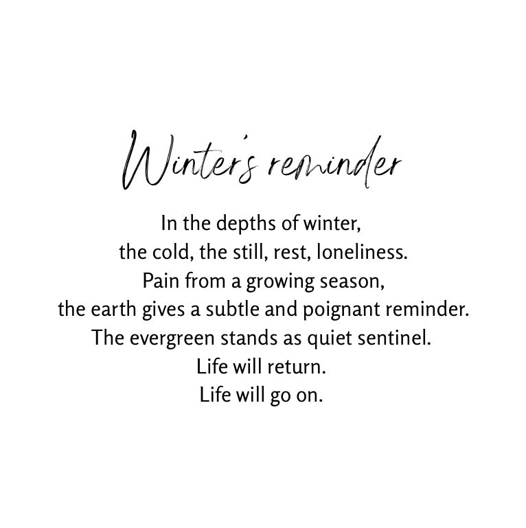Winter’s reminder print